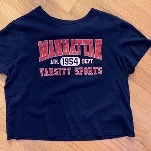 Cropped Manhattan Shirt